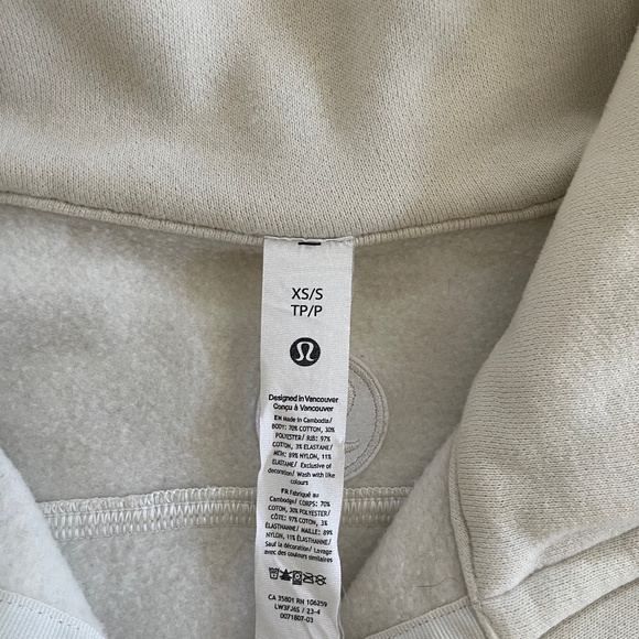 Scuba Oversized Funnel-Neck Half Zip size XS/S - Picture 6 of 6